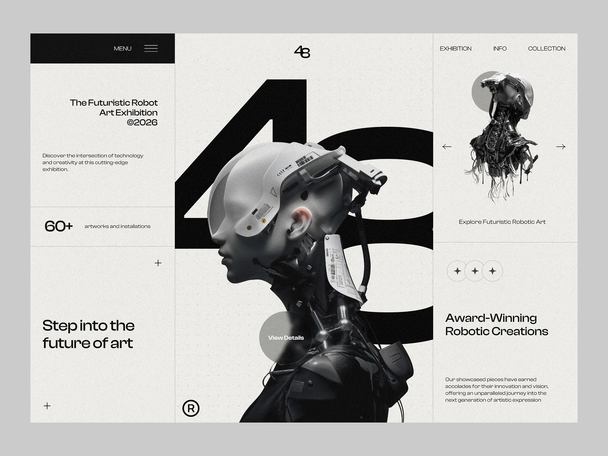 Futuristic Website Design