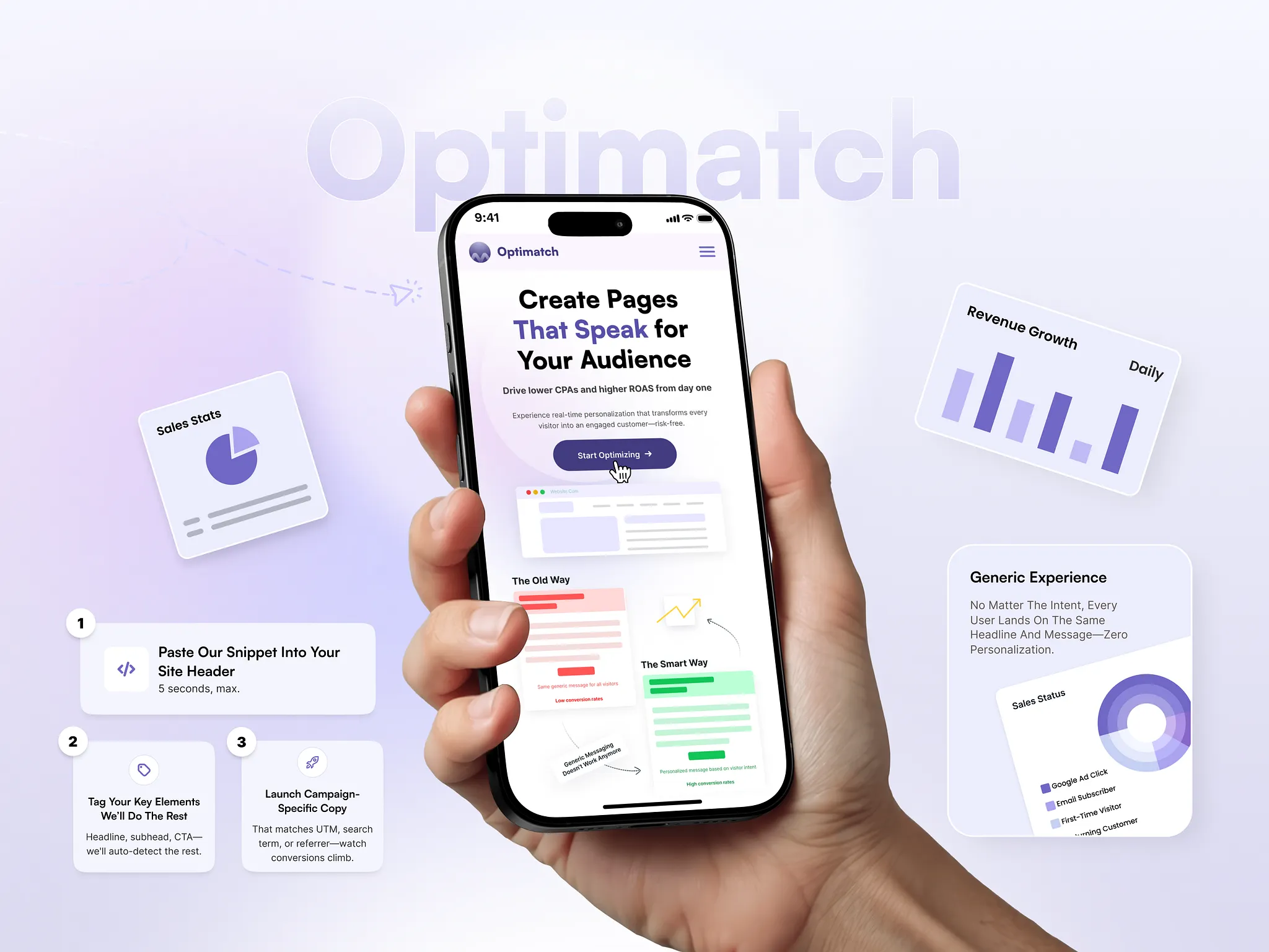 Saas Landing Page Design